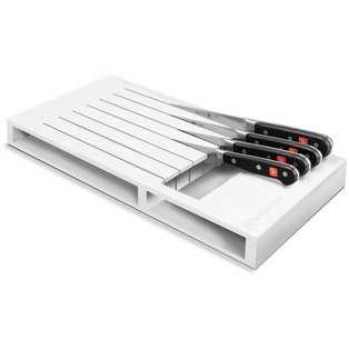 WHITE In-Drawer 7piece Organiser